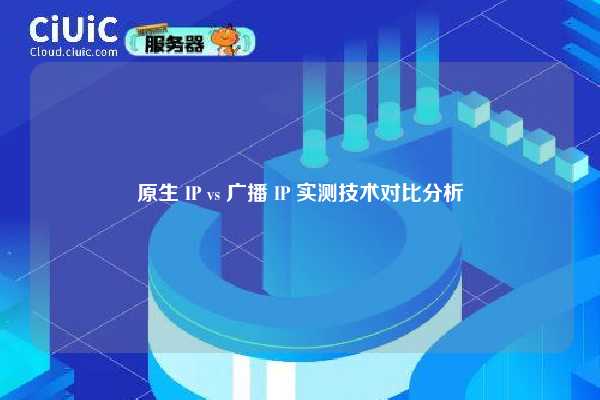 原生 IP vs 广播 IP 实测技术对比分析